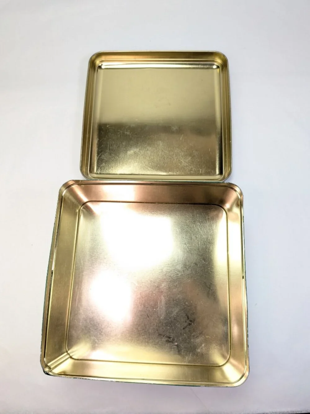 VTG Teacher Metal Tin Bundle: (5) Collectible Storage Tins (Crayola, ABC, Decor)